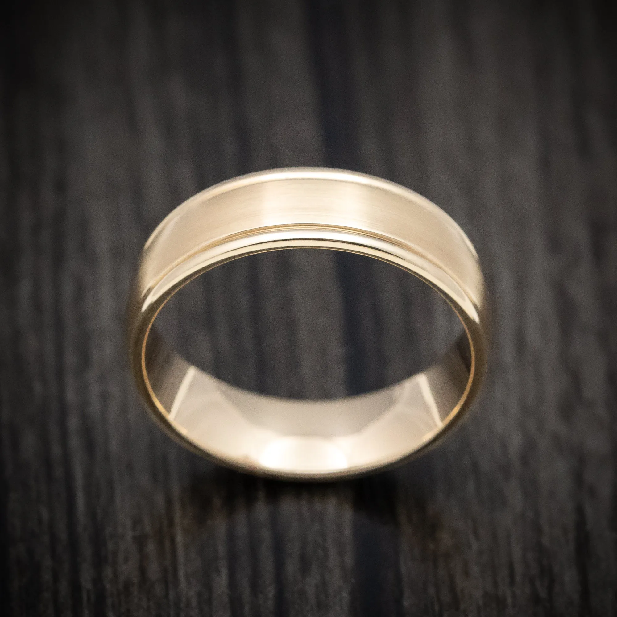 14K Yellow Gold Classic Wedding Men's Band