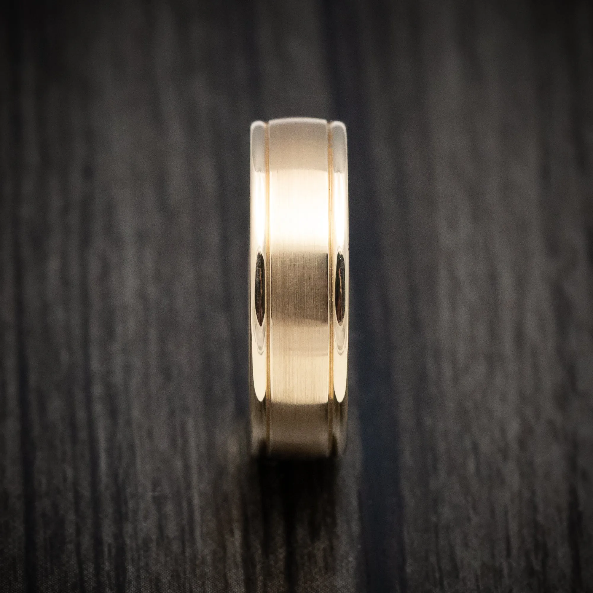 14K Yellow Gold Classic Wedding Men's Band
