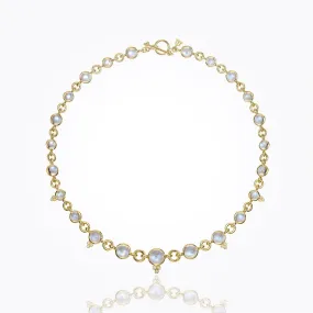 18K Classic Jean D'Arc Link Necklace