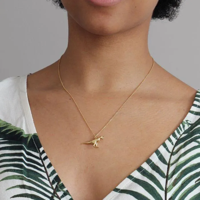 Alex Monroe Tyrannosaurus Rex Necklace