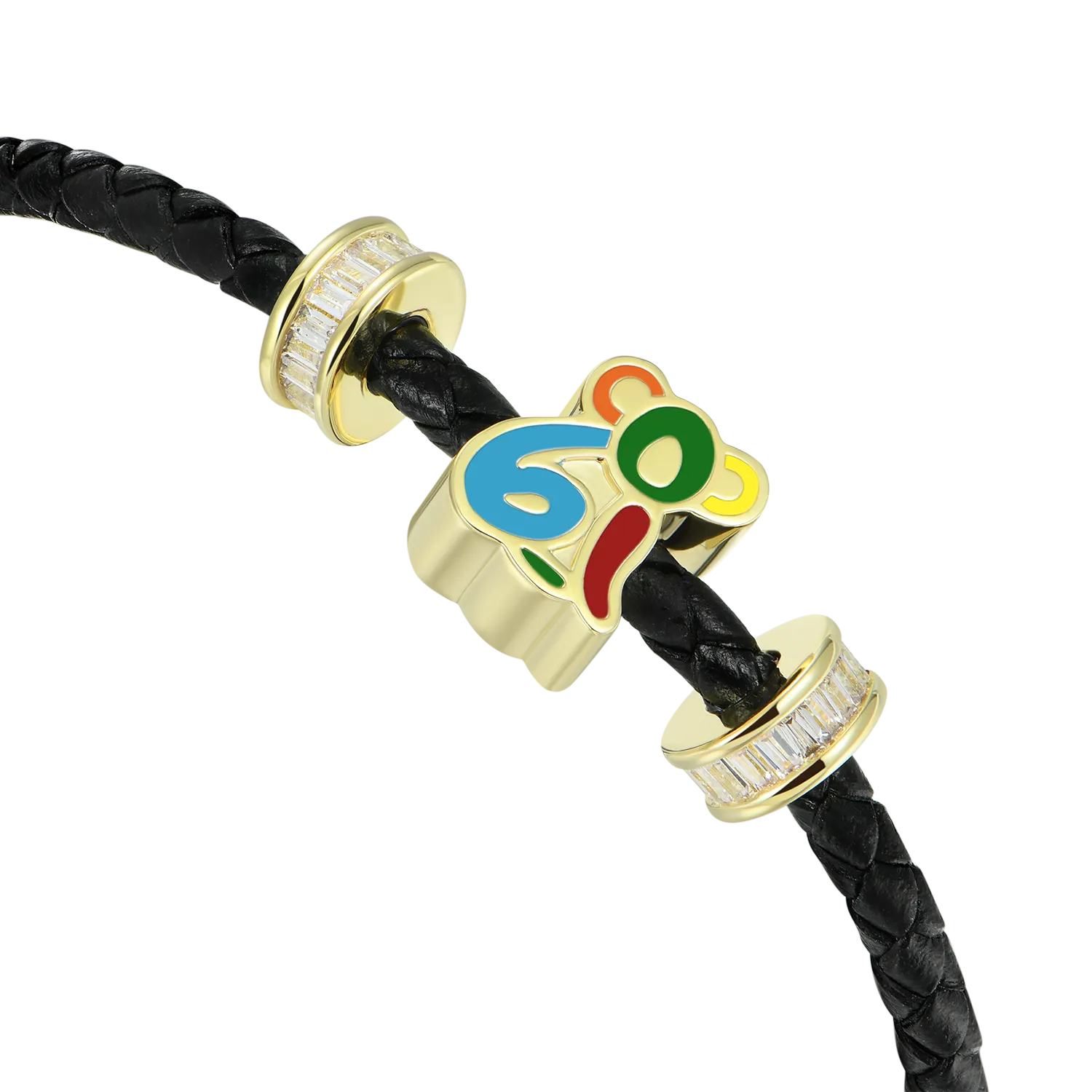 APORRO X COOGI Koala Adjustable Leather Bracelet - 3mm