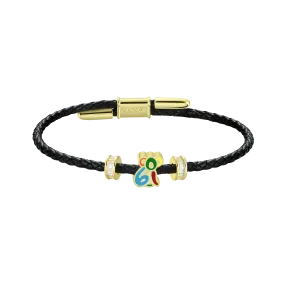 APORRO X COOGI Koala Adjustable Leather Bracelet - 3mm