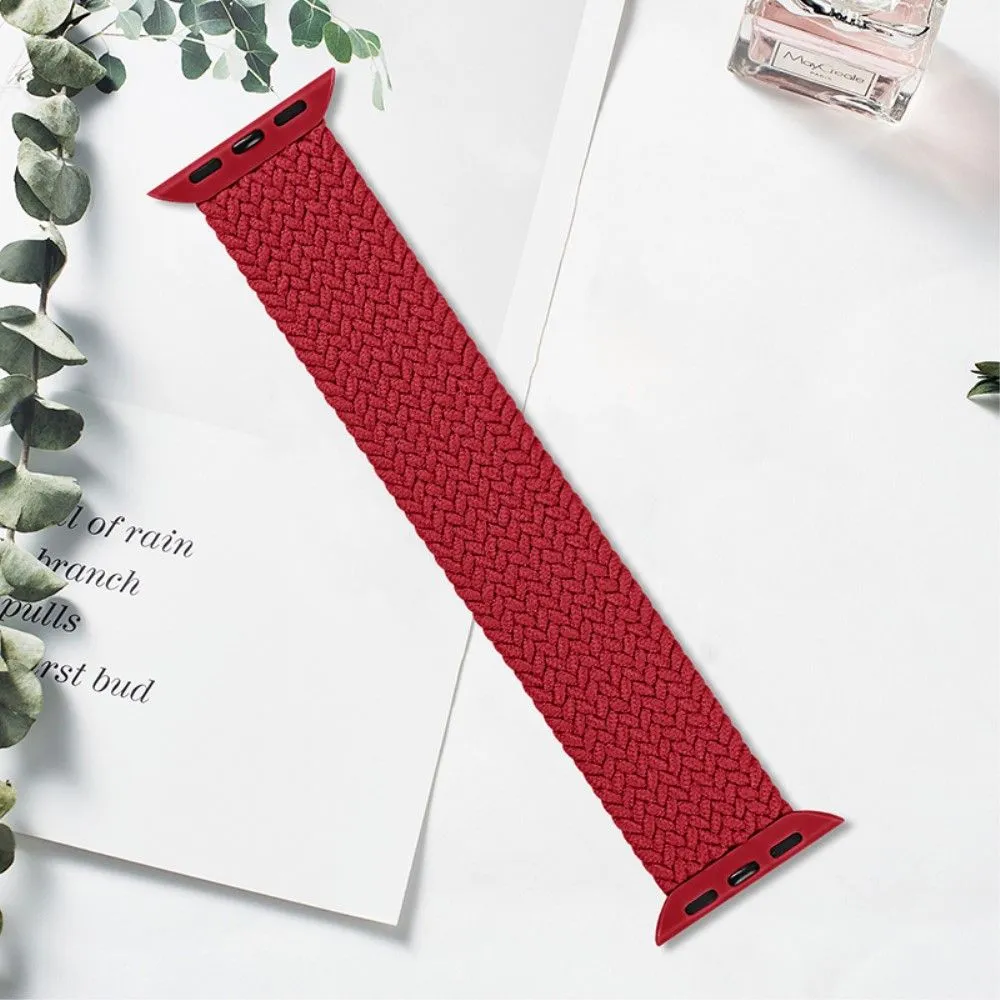 Apple Watch (41mm) elastic watch strap - Red / Size: M