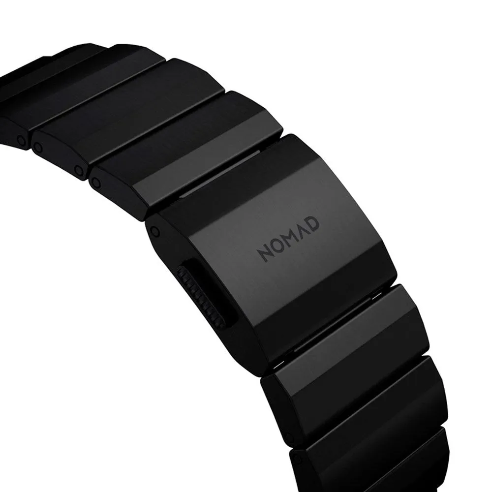 Apple Watch (42/44/SE/45/46/49mm) Nomad Titanium Band Rem - Black