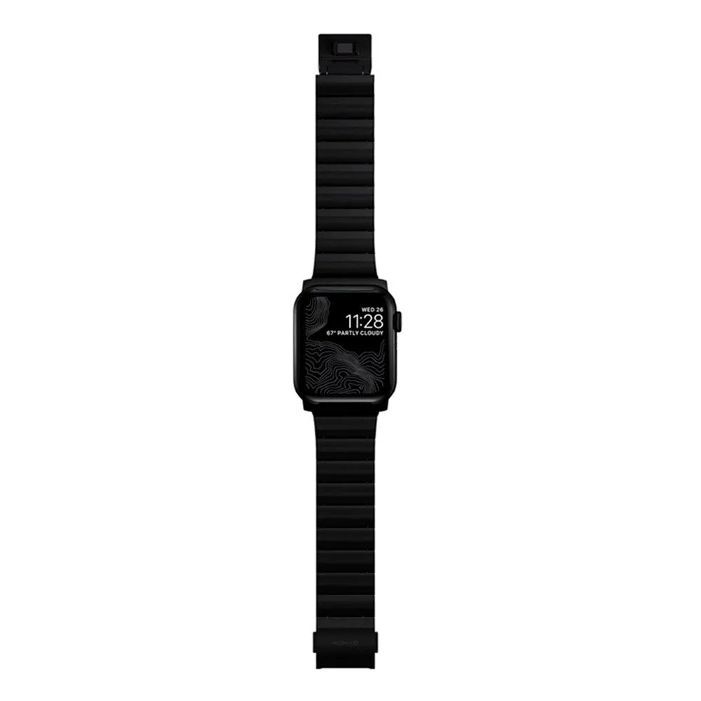 Apple Watch (42/44/SE/45/46/49mm) Nomad Titanium Band Rem - Black