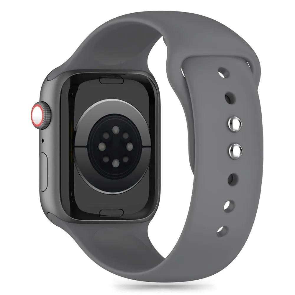 Apple Watch (42/44/SE/45/46/49mm) Tech-Protect Silikone Urrem - Clay