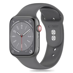 Apple Watch (42/44/SE/45/46/49mm) Tech-Protect Silikone Urrem - Clay
