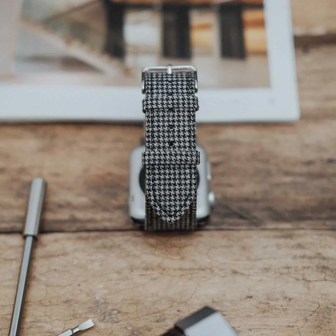 Apple Watch BLACK & WHITE houndstooth