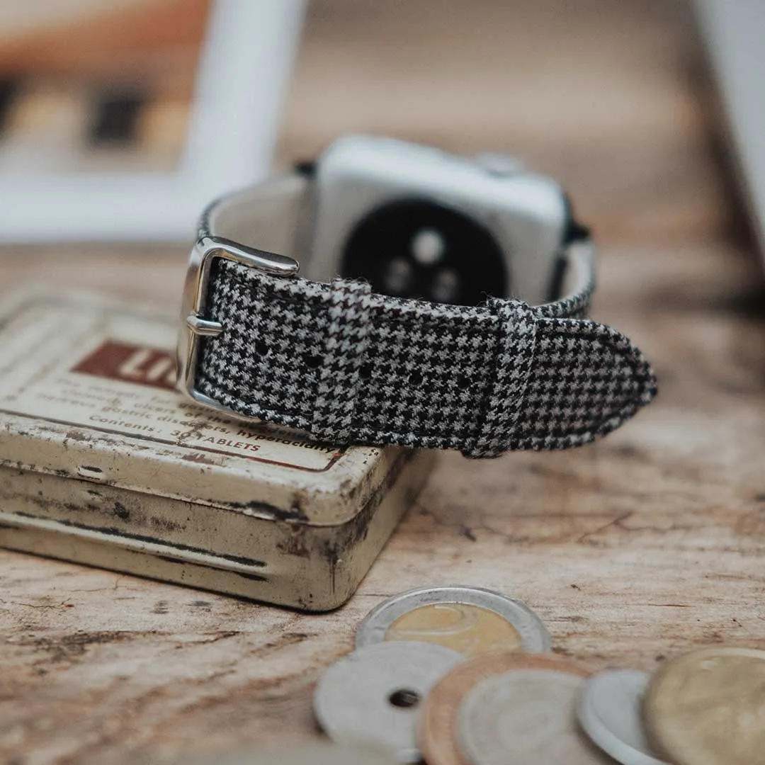 Apple Watch BLACK & WHITE houndstooth
