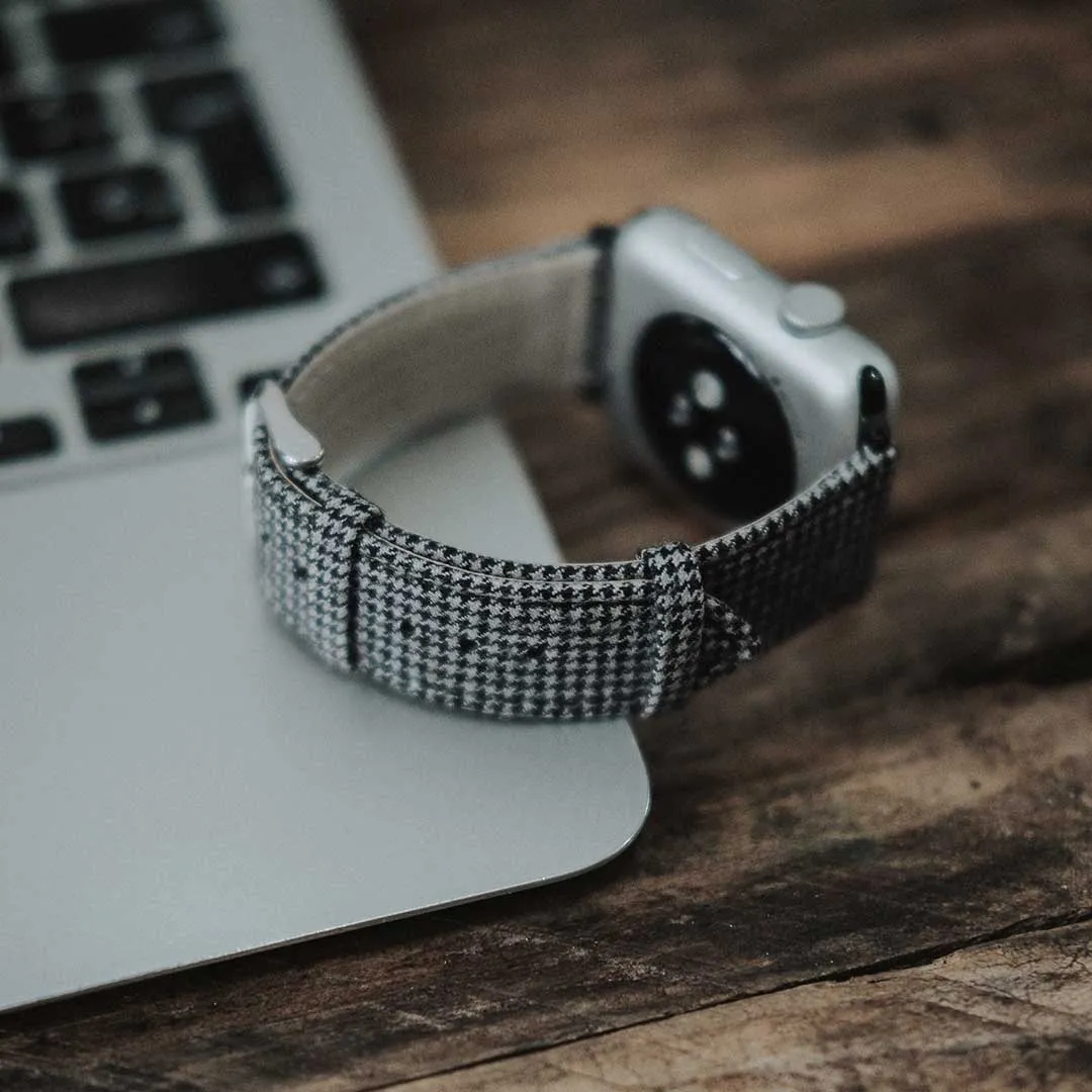 Apple Watch BLACK & WHITE houndstooth
