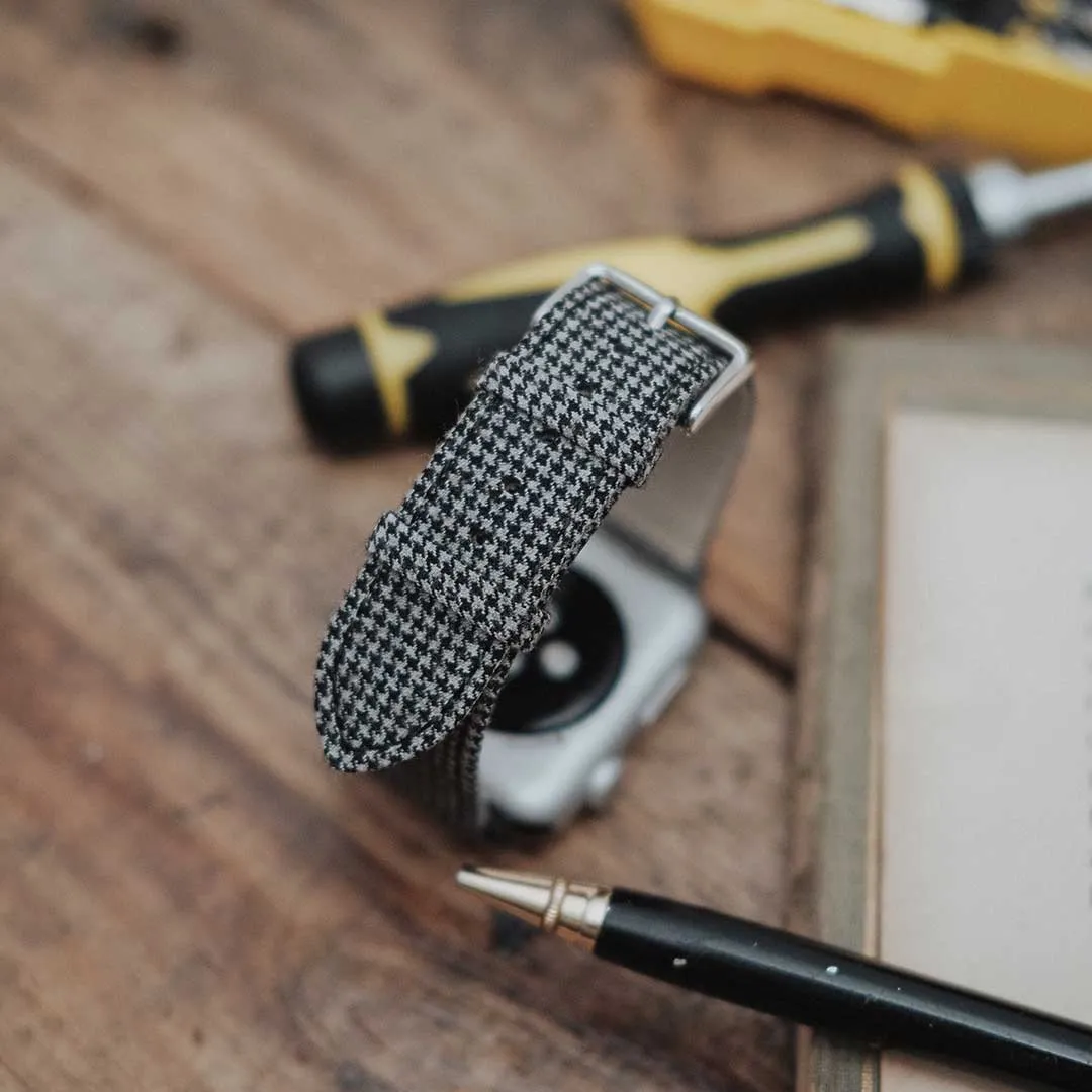 Apple Watch BLACK & WHITE houndstooth