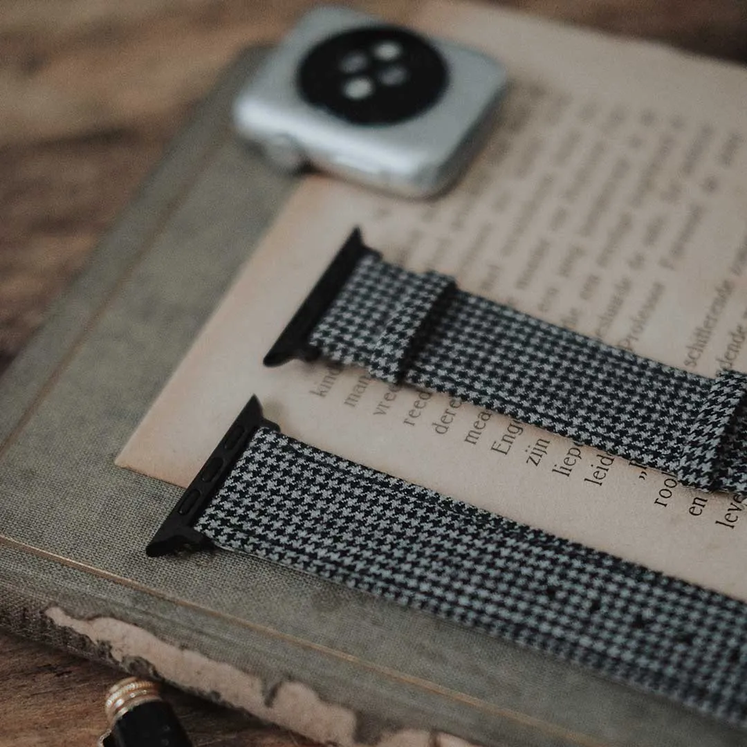 Apple Watch BLACK & WHITE houndstooth