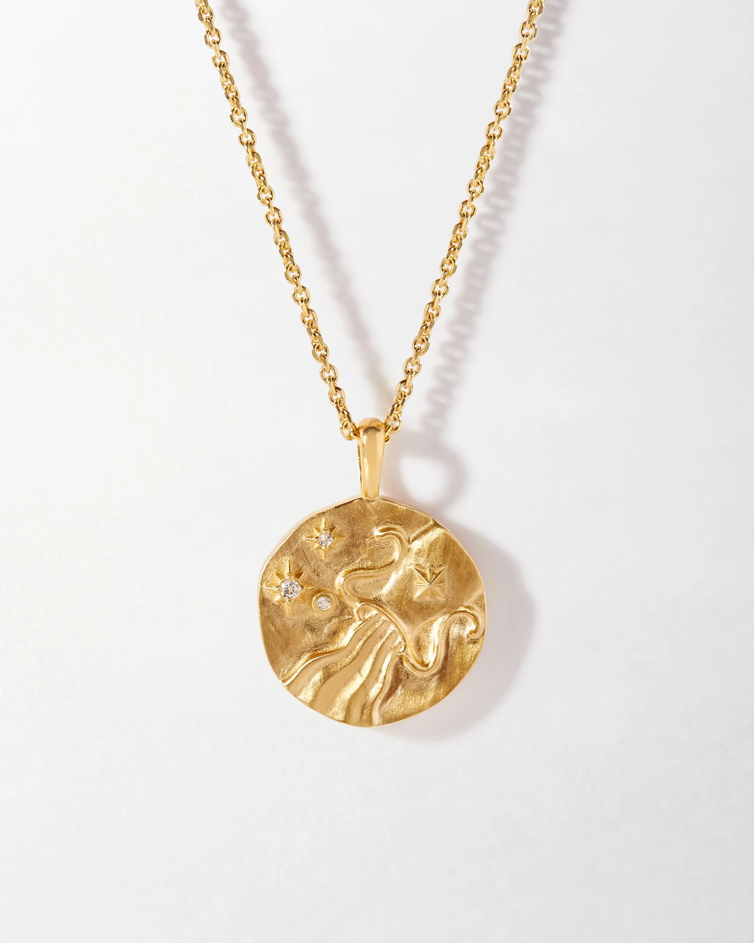 Aquarius Zodiac Necklace