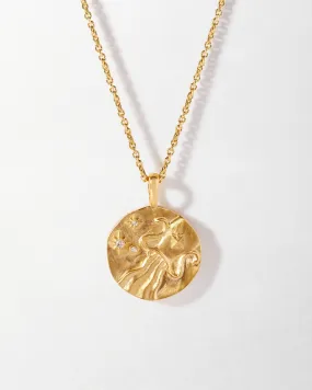 Aquarius Zodiac Necklace