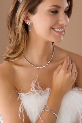 ASTRA Simulated Diamond Jewelry Set
