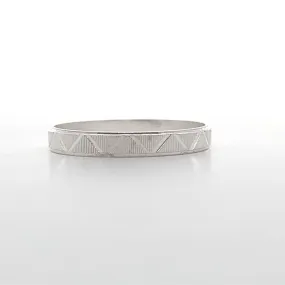 Avery 925 Sterling Silver Wedding Band Ring