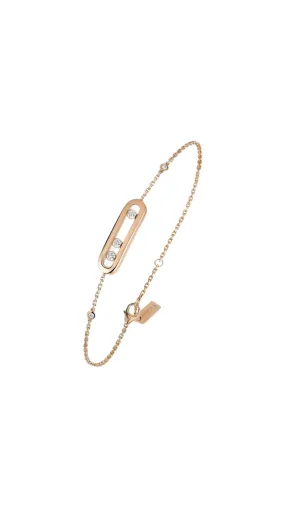 Baby Move Bracelet in Rose Gold with Diamonds