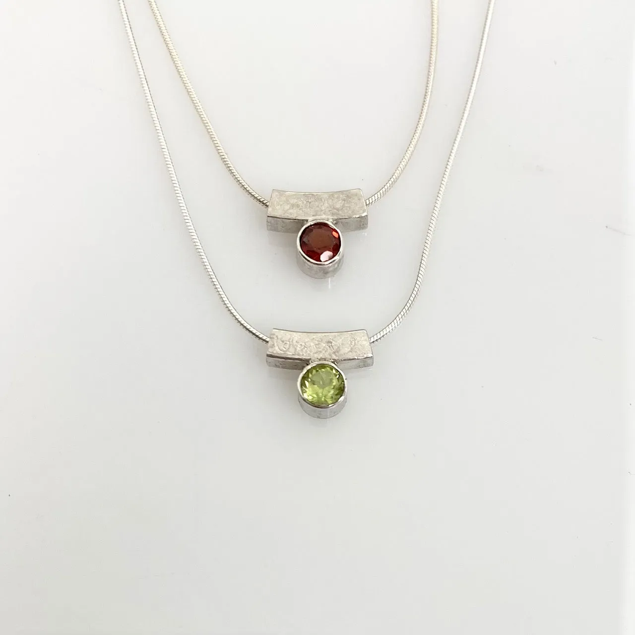 Balance Birthstone Peridot Necklace