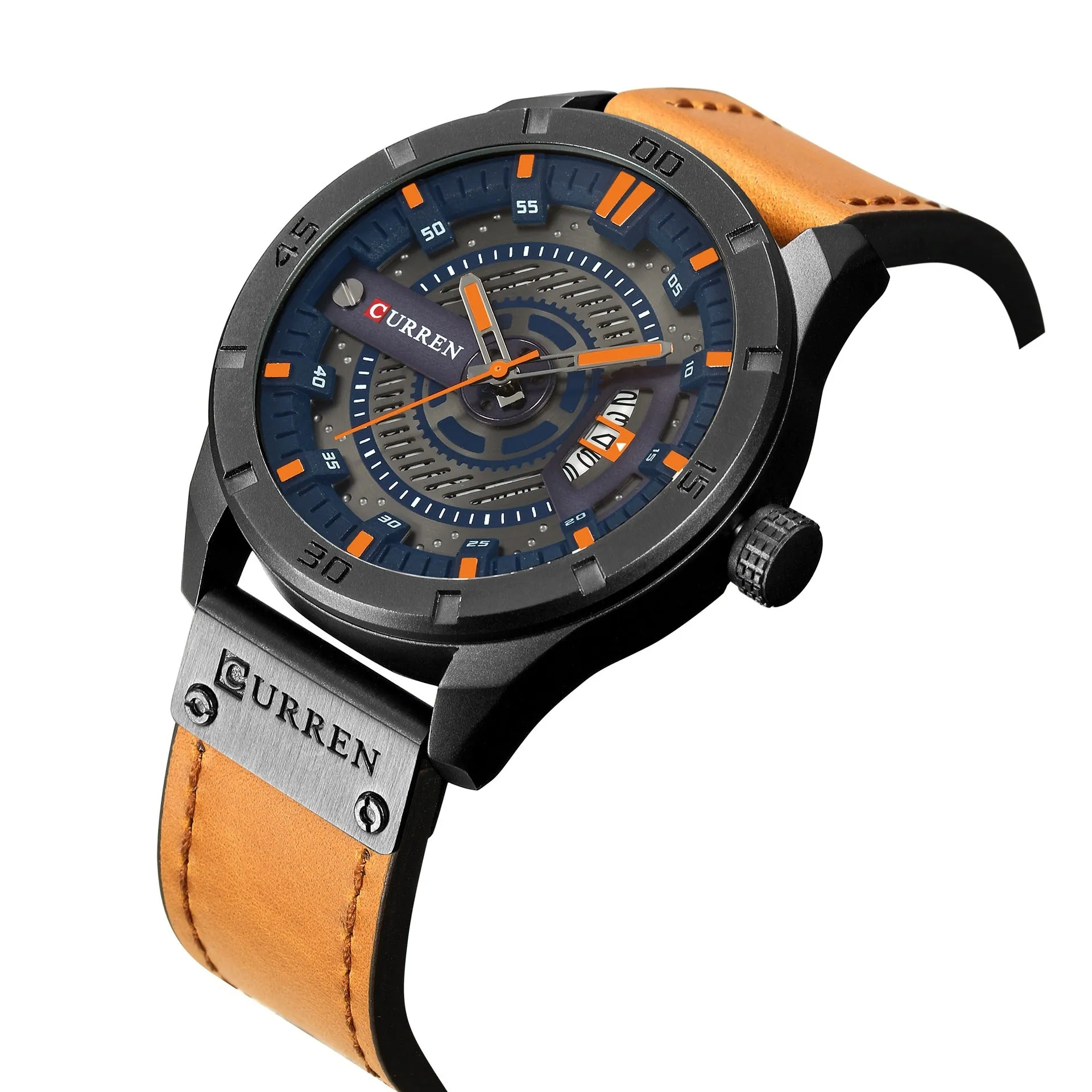 Belt Men's Watch Men's Watch Calendar Watch Business Belt Belt Men's Watch
