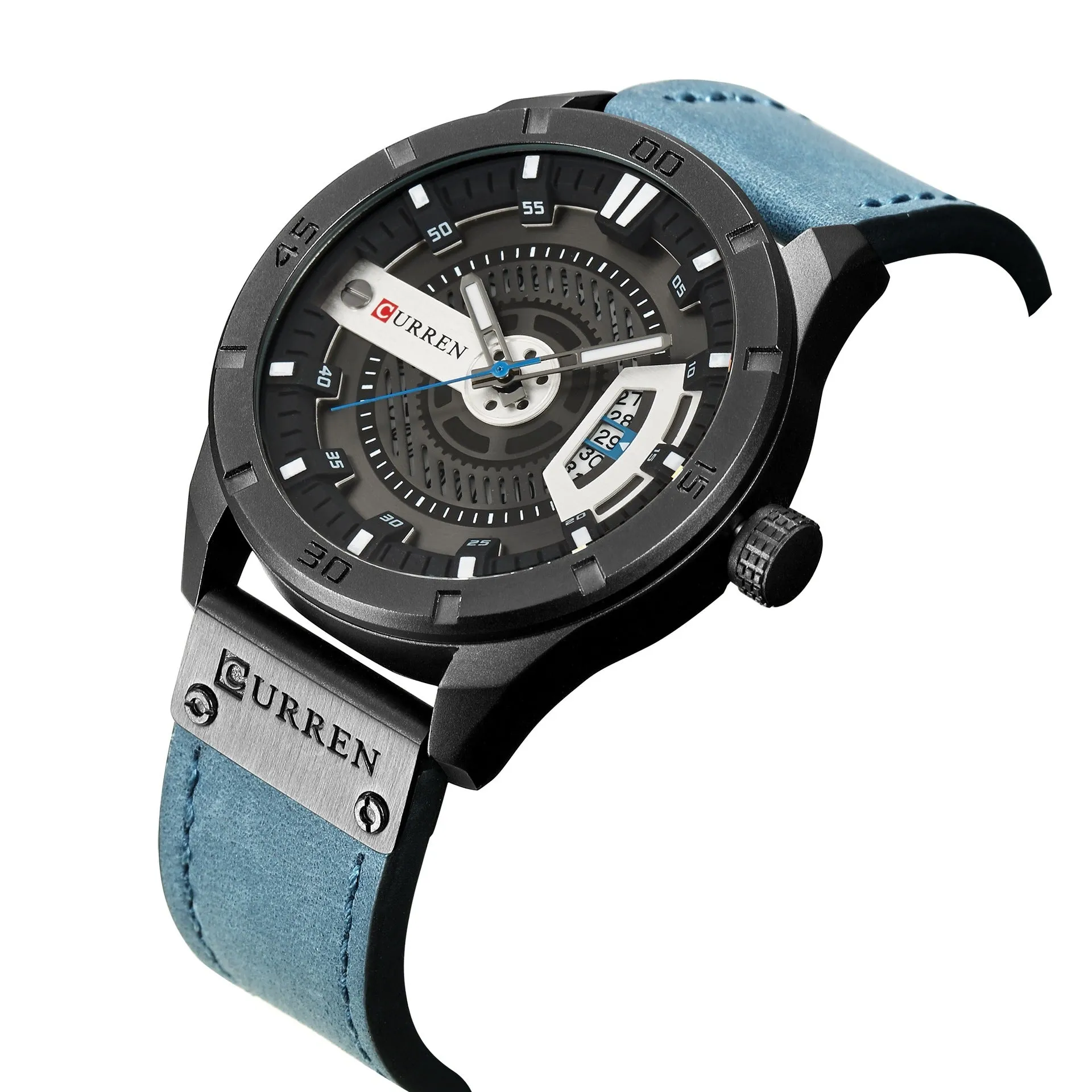 Belt Men's Watch Men's Watch Calendar Watch Business Belt Belt Men's Watch
