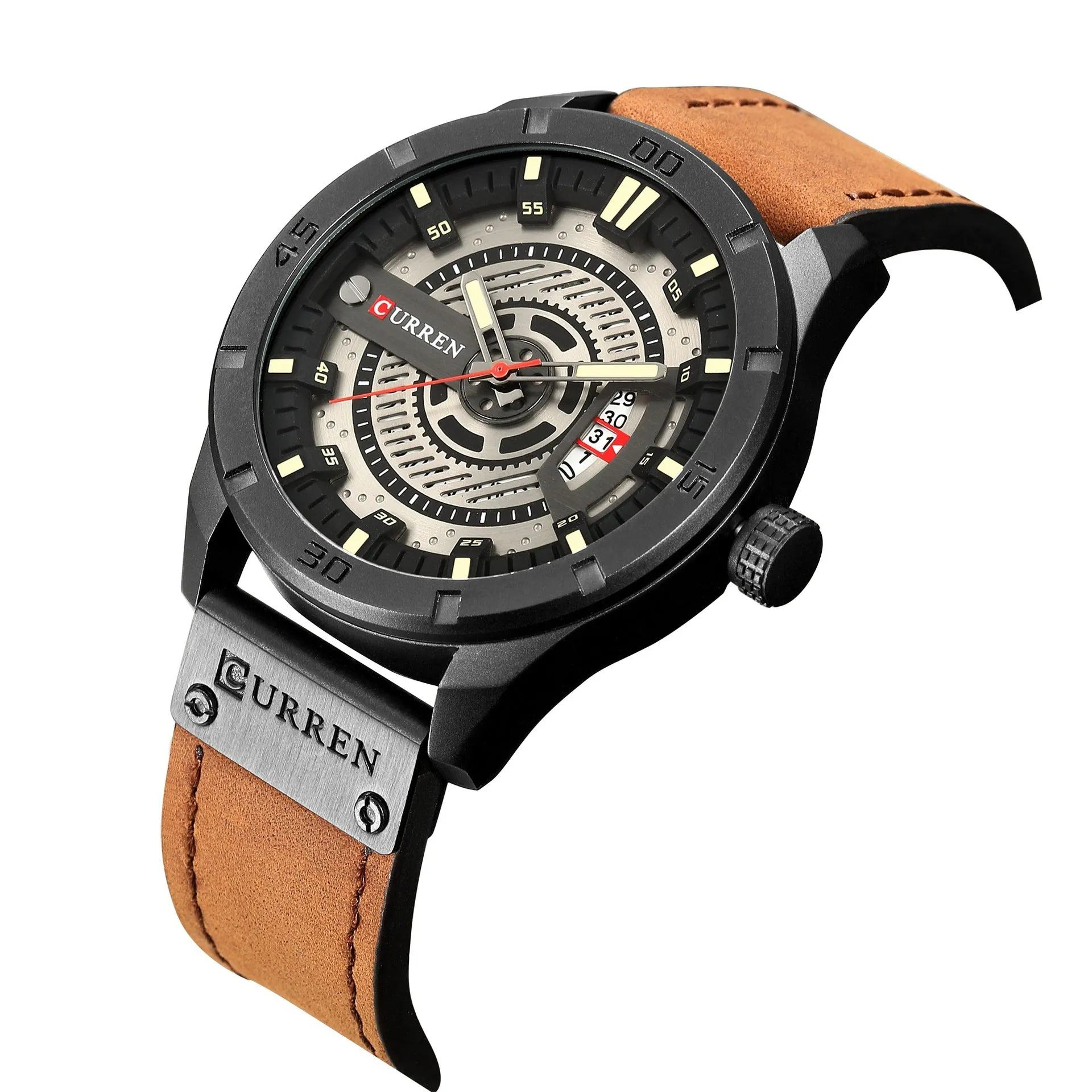 Belt Men's Watch Men's Watch Calendar Watch Business Belt Belt Men's Watch