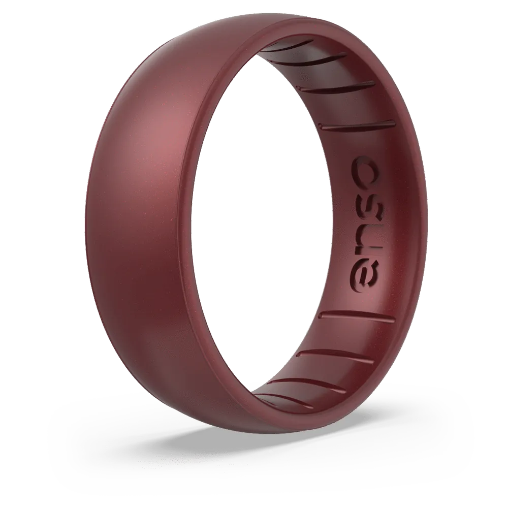 Birthstone Classic Silicone Ring - Garnet