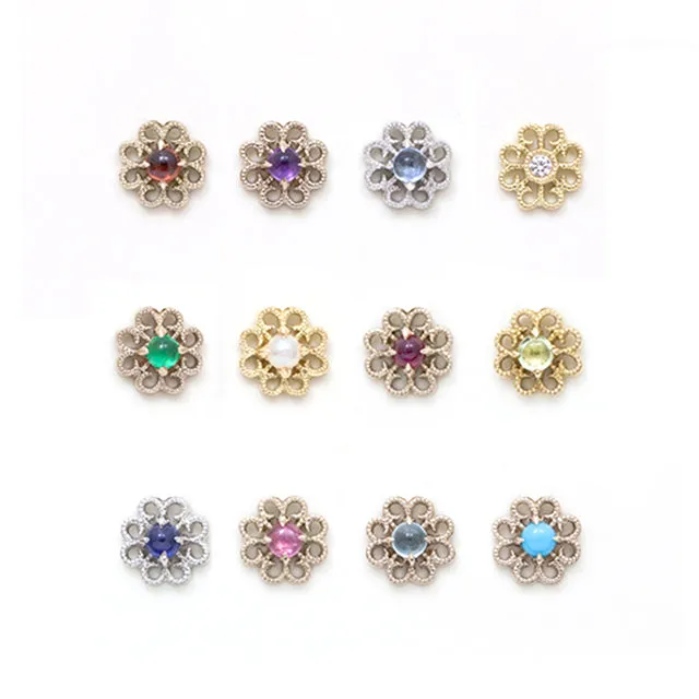 Birthstone Necklace<br>バースストーンネックレス<br>（1145A）