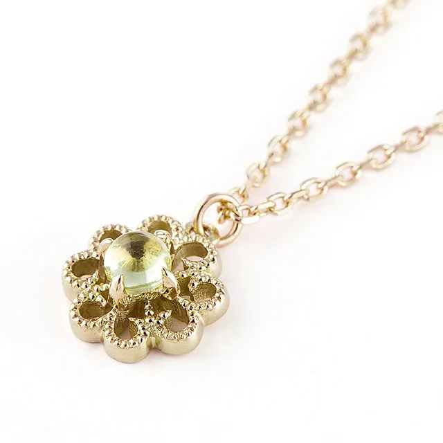 Birthstone Necklace<br>バースストーンネックレス<br>（1145A）