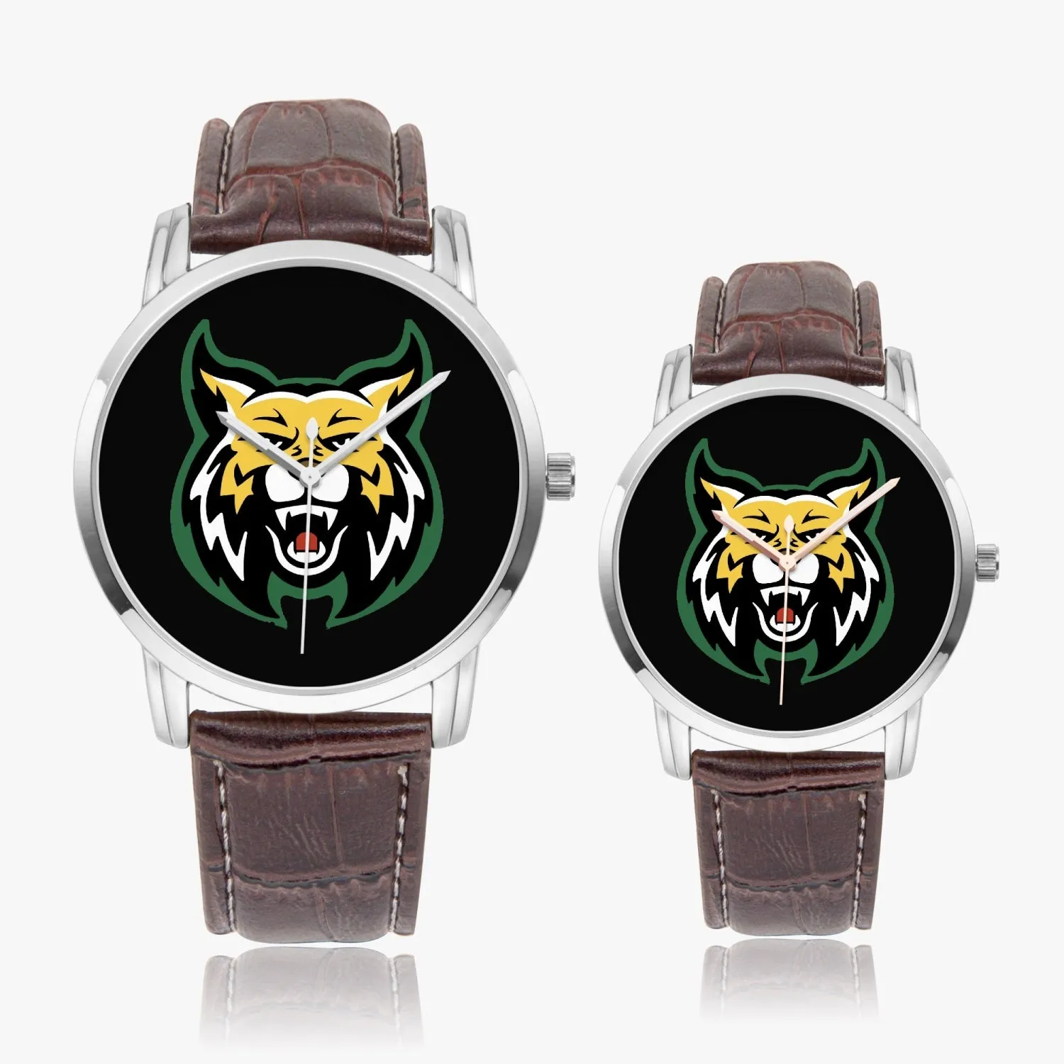 Bishop Black Instafamous Wide Type Quartz watch