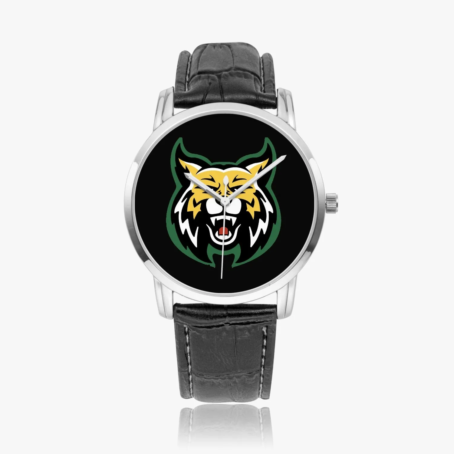 Bishop Black Instafamous Wide Type Quartz watch