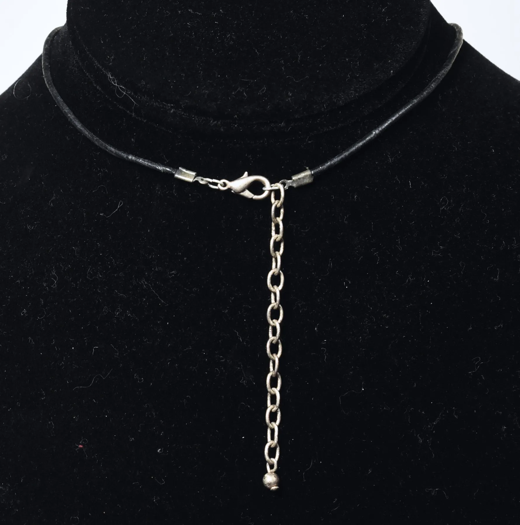 Black Onyx Pendant and Ebony Necklace