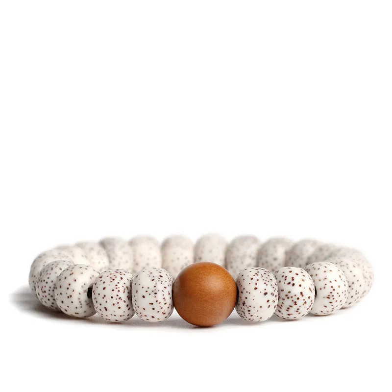 Bodhi Seed Root Bracelet Single Circle Bracelet Beads Beaded