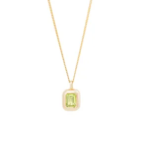 BUBBLE PERIDOT PENDANT