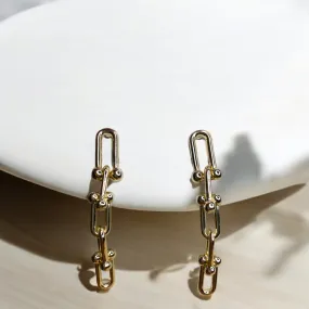 Chainlink Dangling Earrings