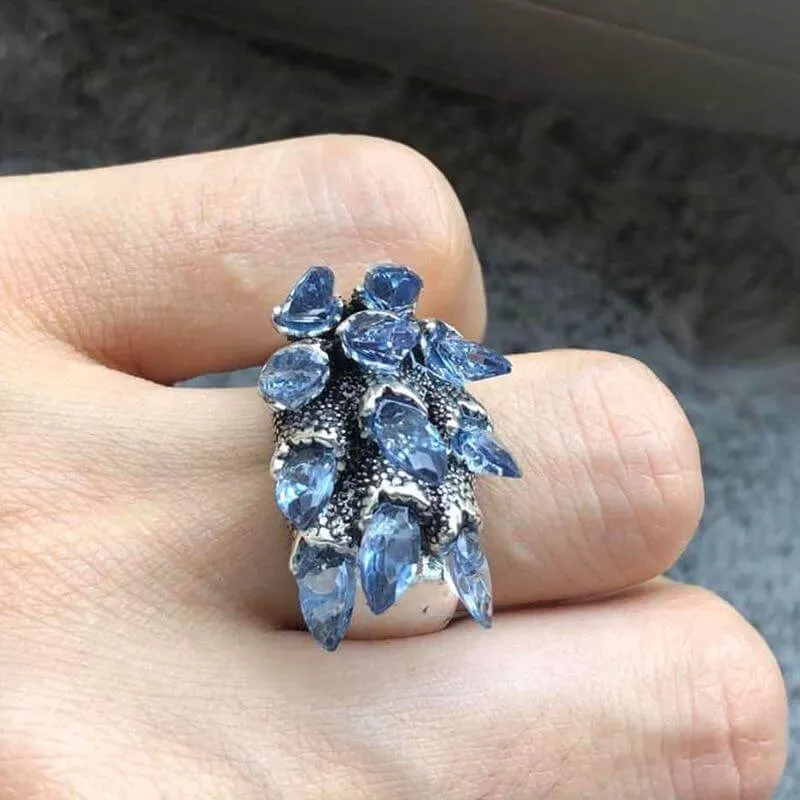 Charming Zircon Crystal Ring