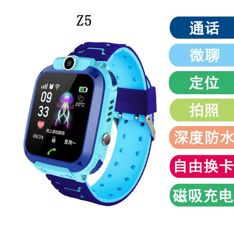 Child Smart Phone Watch Video Call Photo Micro Chat Positioning Tracking Touch Waterproof