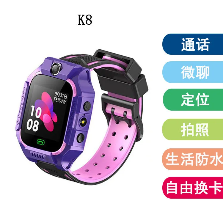Child Smart Phone Watch Video Call Photo Micro Chat Positioning Tracking Touch Waterproof