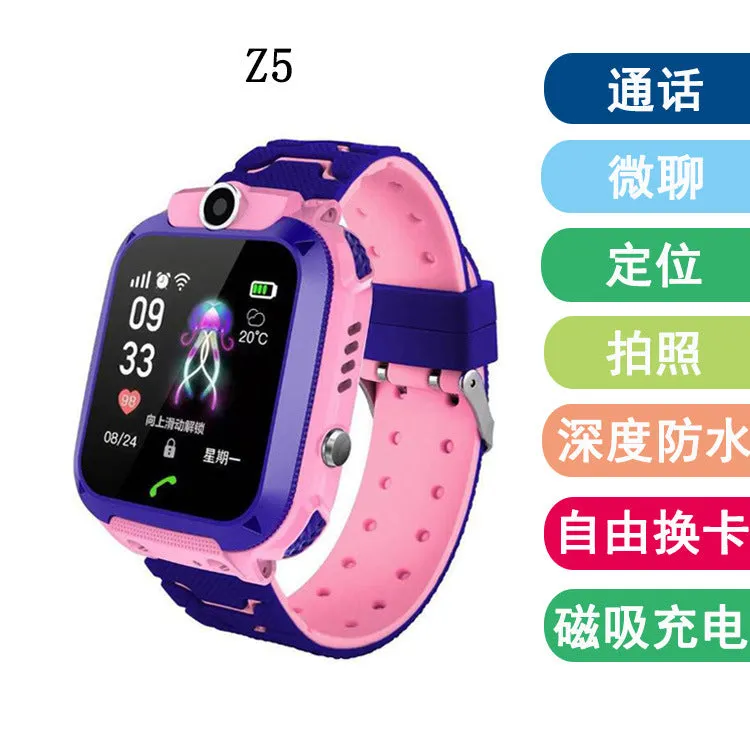 Child Smart Phone Watch Video Call Photo Micro Chat Positioning Tracking Touch Waterproof