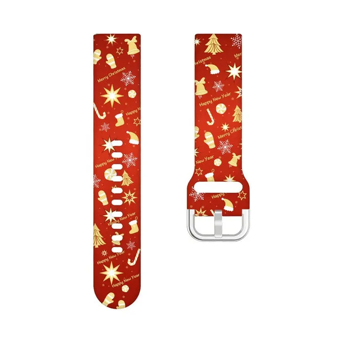 Christmas Watch Straps compatible with the TheHorse 20mm Range