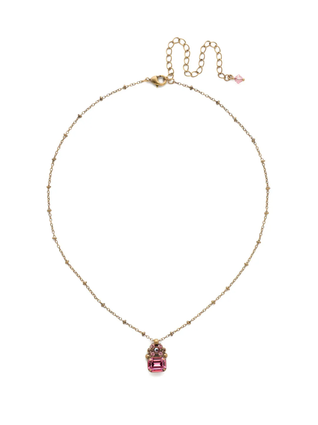Demure Pendant Necklace - NDU53AGPIN