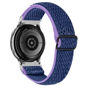Elastic knitted watch strap for Samsung Galaxy Watch - Purple / Blue