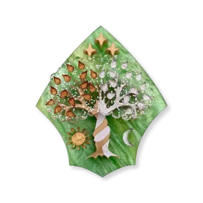 Elven tree - Brooch