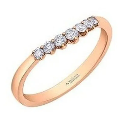 Eternal Flame Diamond Wedding Band