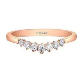 Eternal Flame Diamond Wedding Band