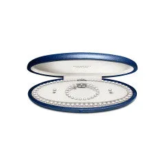 Everyday Essential Akoya Pearl Necklace Bracelet and Stud Earring Set in 18K White Gold, 18in