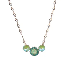 Extra Luxurious Blossom Trio Pendant in "Ivy VIlla" *Custom*
