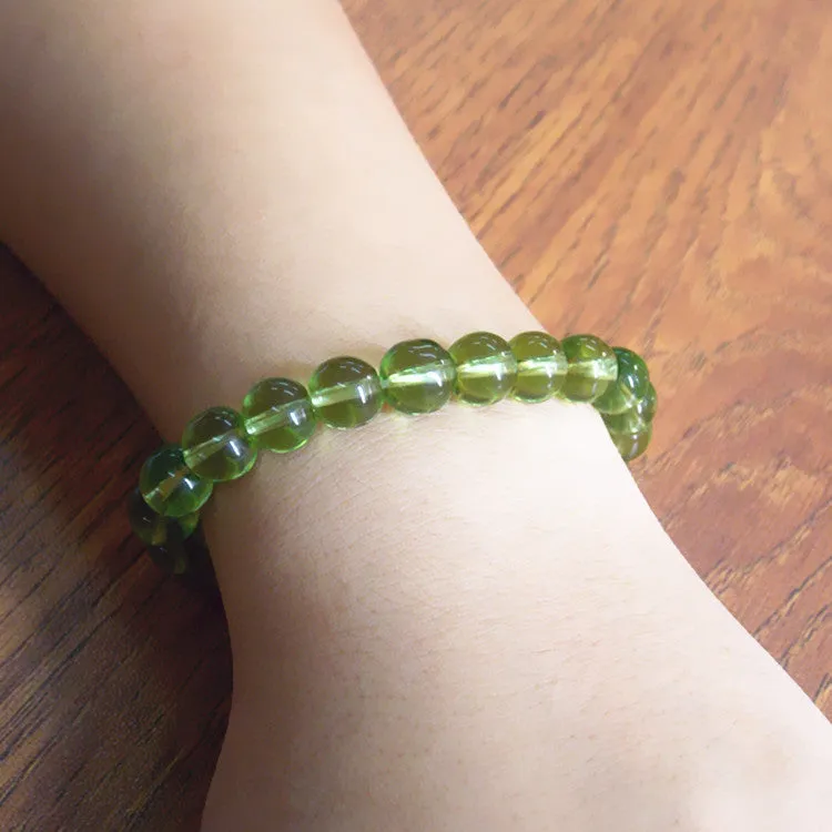 Fashion Beaded Bracelet Bracelet Wholesale 8mm Glass Bead Bracelet Guangdong Small Jewelry Wholesale Store Promotion