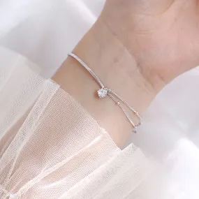 Flash Diamond Double Five-pointed Star Bracelet