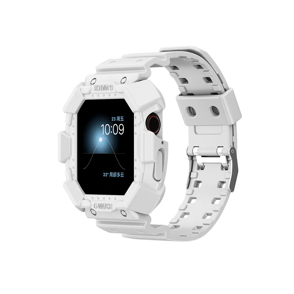 For Apple Watch iWatch 6/5/4 Watchband Transparent Fall Resistant One Watchband