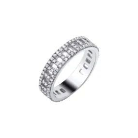 Full Diamond Band - 9ct Gold
